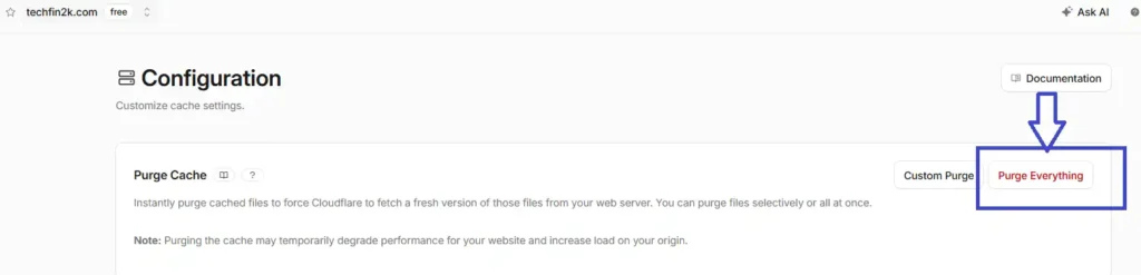 Clear Cloudflare cache after adding the Preferred Sources button