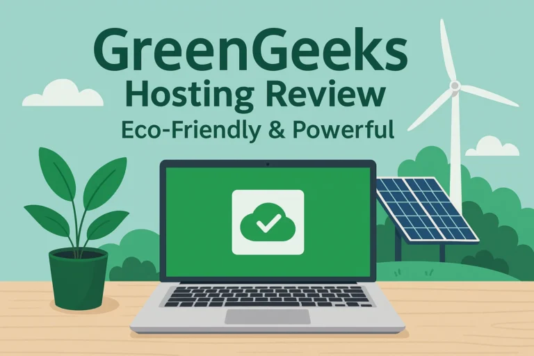 Why GreenGeeks Hosting is the Perfect Blend of Speed, Security, and Sustainability (2025)
