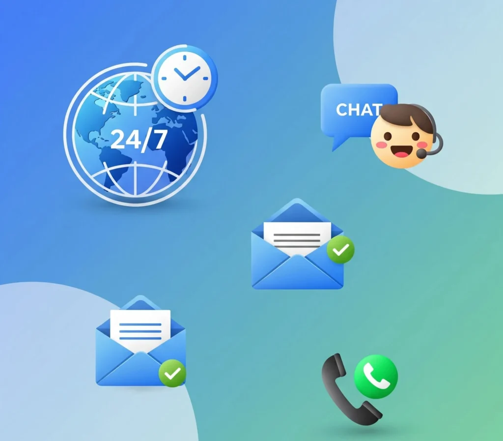 customer support all